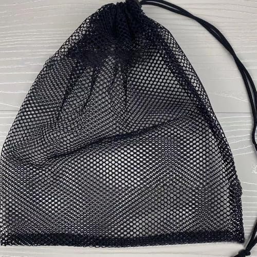 Breathable Mesh Drawstring Bags | Multipurpose Nylon Sports Storage for Activity Gear | Durable Construction(20 x30cm) - size: Small