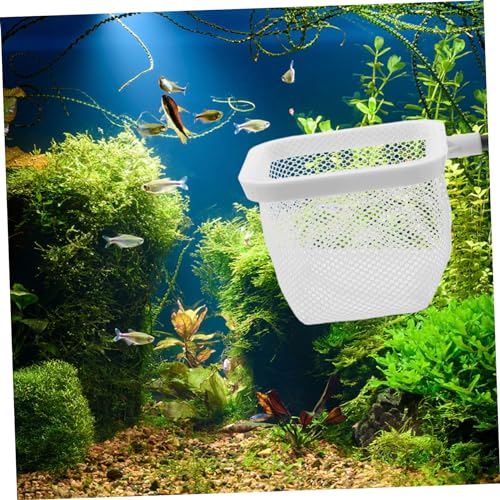 Fine Mesh Fish Isolation Net for Aquarium Fish Hatching Holder and Spawning Incubator with Strong Suction Cups Wear-Resistant Design for Breeding Environment