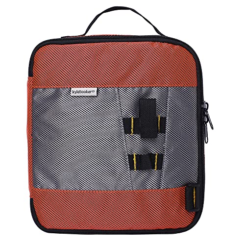 Raprance Fishing Lure Bag Baits Tackle Binder Organizer Storage Plastic Bag - color: Orange