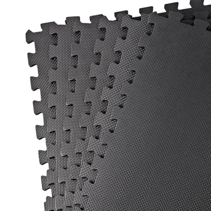 F2C Puzzle Exercise Mat 1/2'' Thick Interlocking Foam Floor Mat, Gym Flooring Mat, Home Gym Workout Exercise Equipment Mat (12)