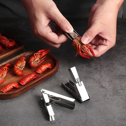 Crawfish Sheller Tool，Crawfish Peeler Tool For Peeling Cooked Shrimp Tails，Crawfish Peeler Tool for Protecting Nails And Keeping Fingers Clean (6)