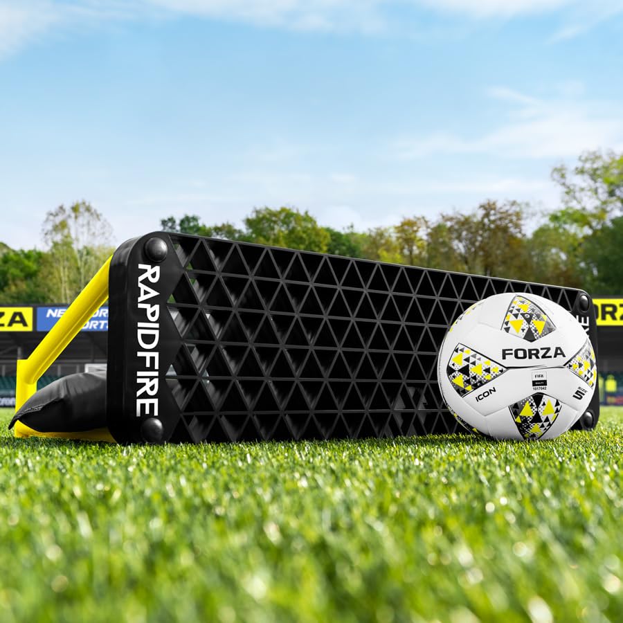 FORZA METIS x RapidFire Interactive Wave Rebound Boards | Reaction Soccer Training Equipment with App-Enabled Lights - Improve Speed, Agility, and Ball Control - size: Standard (40In), style: 2x Lights & 2x Boards