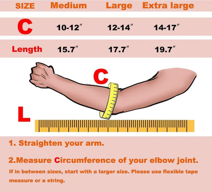 Protective Arm Sleeves, Cut Heat Resistant Arm Protectors Anti Abrasion Safety Armband for Garden Kitchen Work 1 Pair - color: Black (Medium, 1 Pair)