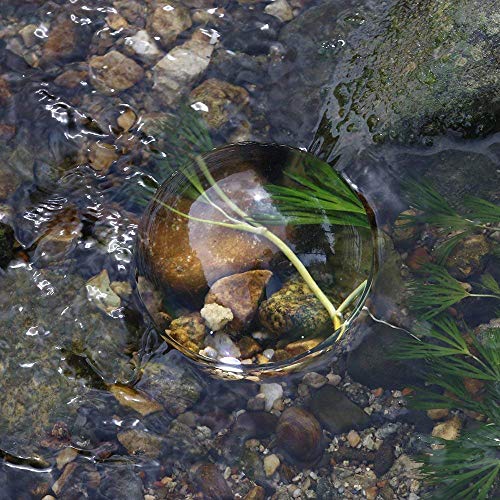 4 Inch Acrylic Paperweight Reading Magnifying Glass/Dome Magnifier/Paperweight Optical Half Ball Lens (95mm) - color: 95mm Acrylic