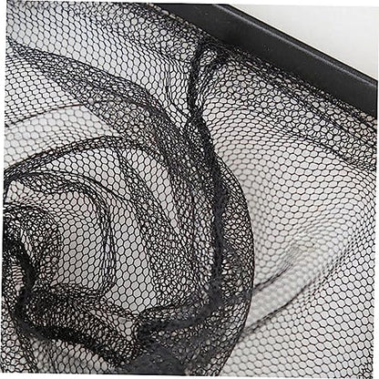 HANABASS 3pcs Tear-Resistant Fishing Net Long Handle Soft Mesh for Fish Shrimp Aquarium Use Portable Nylon Fishing Accessories Small Medium Large