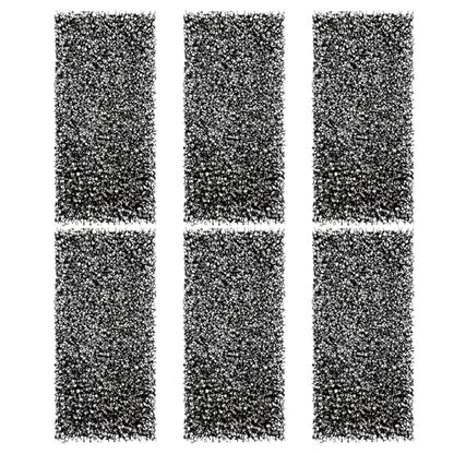 Level One Pets Duo 2 in 1 Submersible Aquarium Filter - Replacement 6 Pack Sponge Filter - size: Replacement 6 Pack Sponge Filter