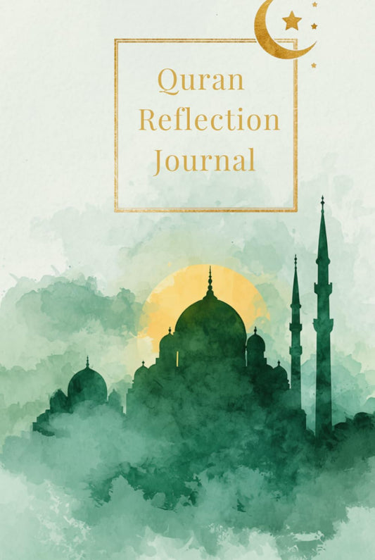 Quran Reflection Journal: A Guided Space for Tadabbur, Notes & Spiritual Growth, giftable