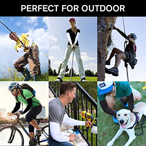 Arm Sleeves for Women Men Hand Cover Cooling Compression Arm Sleeve Tattoo Cover Up Sleeves to Cover Arm Warmers - color: Nude
