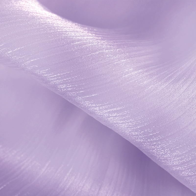Lina & Lily Sheen Shimmer Women's Crepe Scarf Shawl Wrap Head Hijab Lightweight - color: Lavender