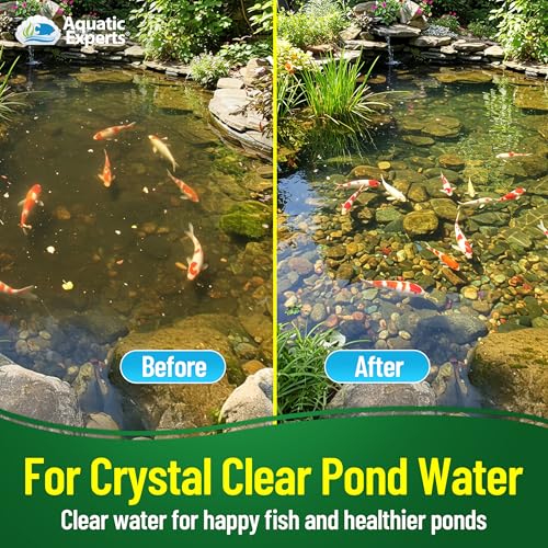 Aquatic Experts Green COARSE Pond Filter Pad - 2 inch Thick - Bulk Roll Water Garden Filter Pond Media - Made in USA, (14" x 56") - size: 14" x 56"