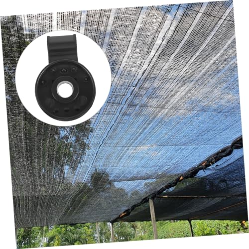 Kisangel 20pcs Plastic Buckle Clips for Sunshade Mesh Gardening Accessories Durable PP Material Greenhouse Netting Fasteners Easy to Install for Garden Covers and Raised Beds