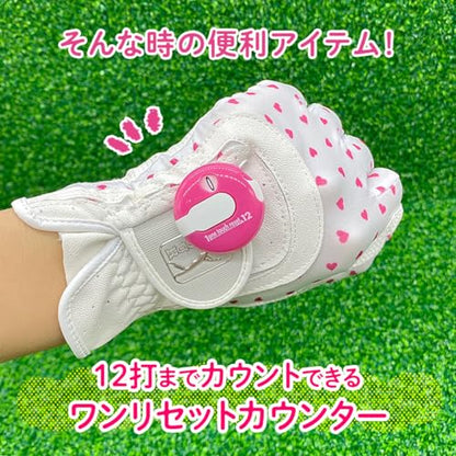 Daiya Golf AS-434 AS-461 ASL5401 Sanrio Hello Kitty My Melo Chromi Cinnamon Kikira Pom Pom Pom Plin One Reset Counter - color: Honu