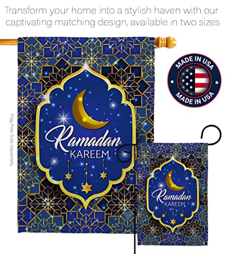 Ramadan Kareem Garden Flag Religious Faith Hope Grace Peace Dove Christian Religion Easter House Decoration Banner Small Yard Gift Double-Sided, Made in USA