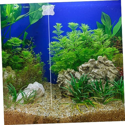 VANZACK 2pcs Fish Tank Isolation Cup Clips Acrylic Aquarium Divider Clamps for Separating Fish and Preventing Easy to Use