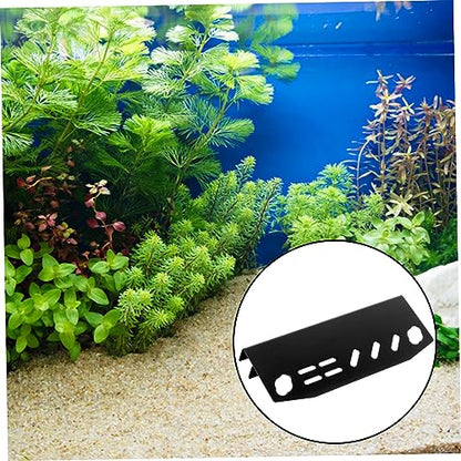 Toyvian Aquarium Tool Holder Organizer Storage Rack for Fish Tank Maintenance Wall-Mounted Tweezers and Scissors Holder Easy Installation for Aquatic Plant Care