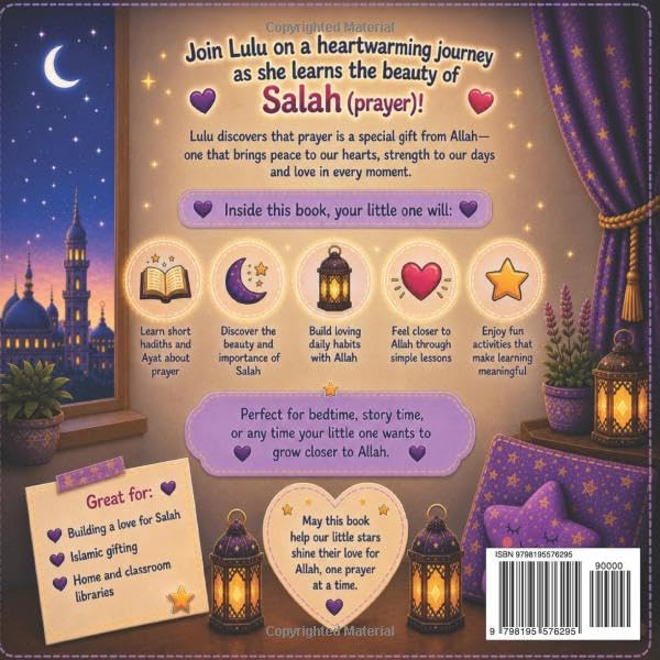 Lulu and Her Five Special Prayers: The Five Little Lights of Salah: A Gentle Story About Learning to Pray