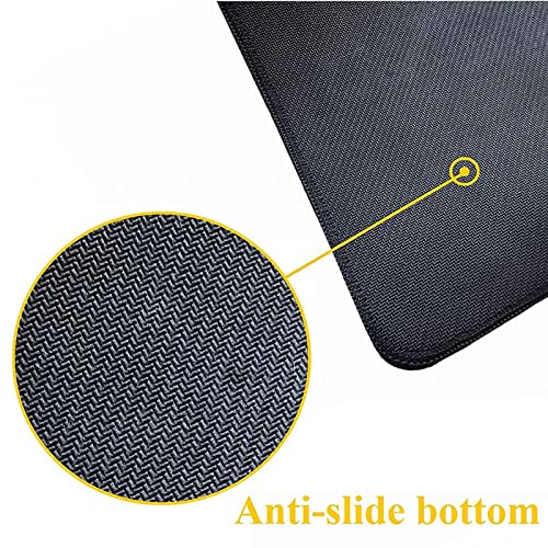 XXL Gaming Mouse Pad 35.4x15.7 Inch, Large Extended Desk Mat | Cherry Blossom Design, Non-Slip Rubber Base, Water-Resistant Surface and Stitched Edges for Gaming, Office & Home - color: Cherry Blossom