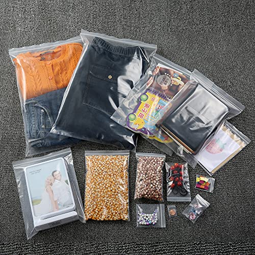 5Mil 3"x3" 100Pcs Small Plastic Bags Resealable Zip Seal Lock Poly Baggies | Macoota Thick Mini Clear Reclosable Zipper Bags for Jewelry,Pills,Earring,Coins.Easy To Pack Diy Materials or Products - size: 3x3inch