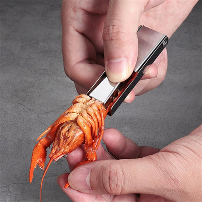 Crawfish Sheller Tool，Crawfish Peeler Tool For Peeling Cooked Shrimp Tails，Crawfish Peeler Tool for Protecting Nails And Keeping Fingers Clean (6)