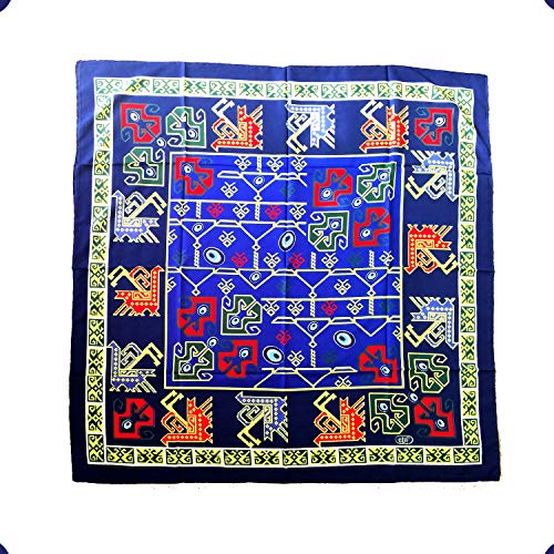 -Quality Shawl/Scarf Collection- (MADE IN TURKEY) - color: Turkish Evil Eye Kilim Scarf - Shawl - Wrap