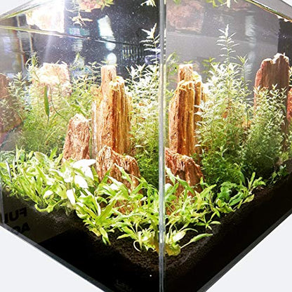 Lifegard Aquatics 20 Gallon Rimless Aquarium, Clear Glass, Ultra Clear Sealant Fish Tank, 6mm Thick with Dense Leveling Mat for Freshwater/Marine, Home or Office Decor (24.40"x12.20"x15.74") - size: 20 Gallons