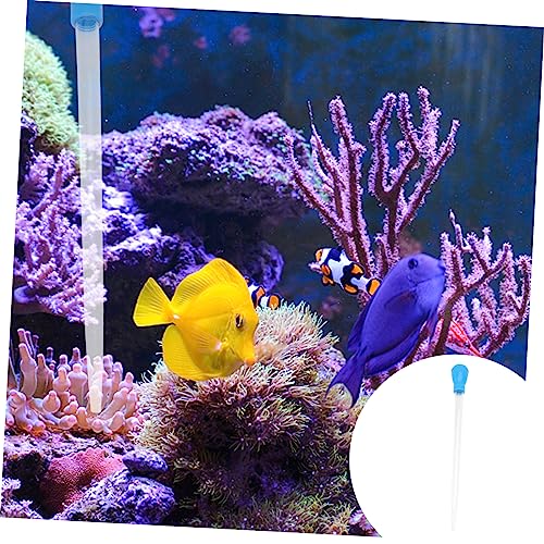 Amosfun Aquarium Cleaning Kit 50ml Fish Tank Waste Extractor Manual Pipette Dropper Coral Feeder Fish Tank Waste