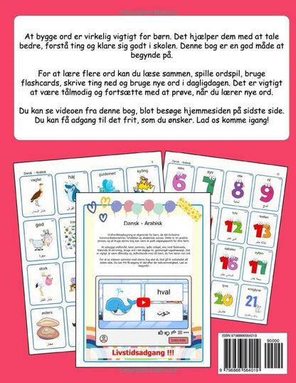 1000 Dansk Arabisk Illustreret Tosproget Ordforråd (Farverig Udgave): Danish Arabic language learning (Danish Edition)