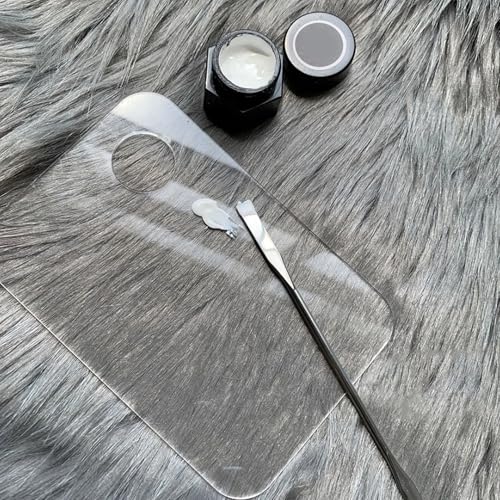 150mm/5.9inch Stainless Steel Lab Spatula Conical and Flat Tips for Experiments and DIY Processes 3PCS