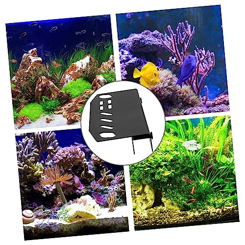 Totority Aquarium Tool Organizer Design for Scissors Tweezers and Plant Maintenance Wall-Mounted Storage for Fish Tank Cleaning Tools