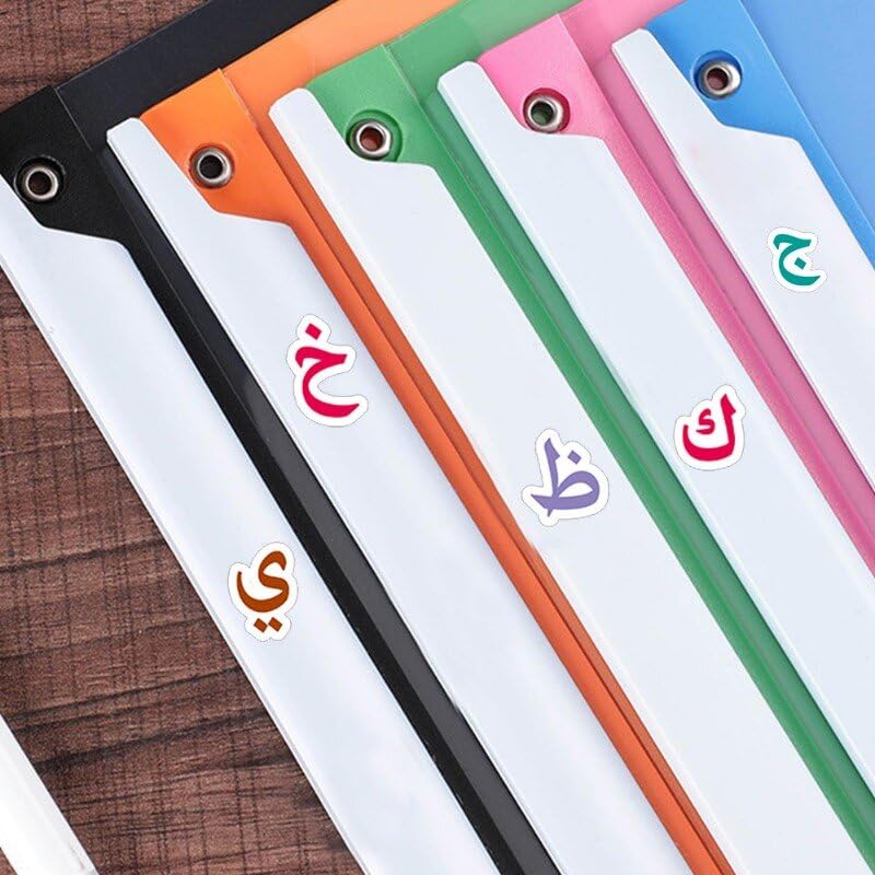 280 Pcs Arabic Letter Stickers Alphabet Stickers1 Inches Self Adhesive Letter for Mailbox Numbers Scrapbooking Crafts,Notebook,DIY Crafts Art Making