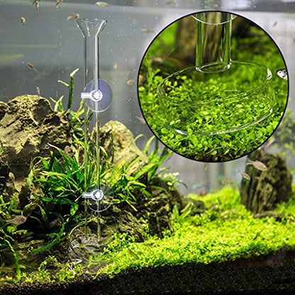 SGerste Shrimp Feeding Food Tube for Aquarium Fish Tank Length - 350mm