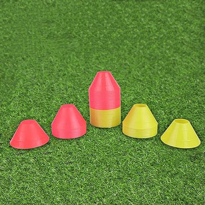 10 Pieces Mark Disks Soccer Cones Multi-Sport Training Space Cones Training Accessories for Football Sport Outdoor Games