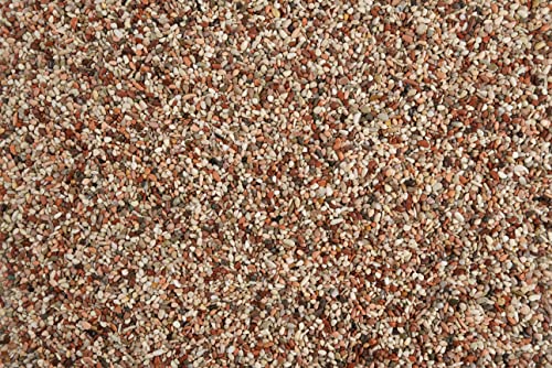 Betanu Aquarium Sand Light Natural Gravel 2-3mm 2L Aquascaping | Bright substrate for aquascaping and planted nano - size: S,2Lx1pk