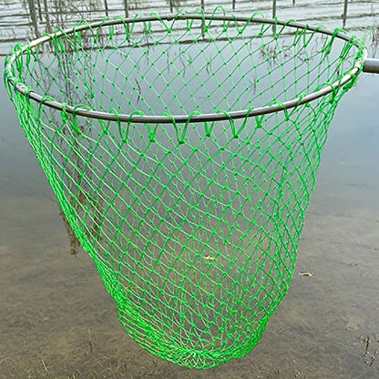 Fishing Net Replacement Net Fish Landing Net Foldable Fishing Replacement Net Freshwater Saltwater