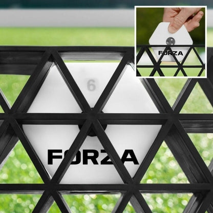 FORZA METIS x RapidFire Interactive Wave Rebound Boards | Reaction Soccer Training Equipment with App-Enabled Lights - Improve Speed, Agility, and Ball Control - size: Standard (40In), style: 8x Lights & 6x Boards