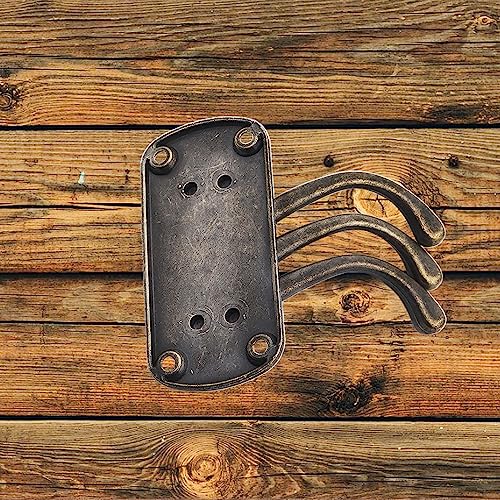 Retro Swivel Wall Hooks - 2PCS Coat Rack for Bedroom, Bathroom, Kitchen, Garage - style: Retro square shape