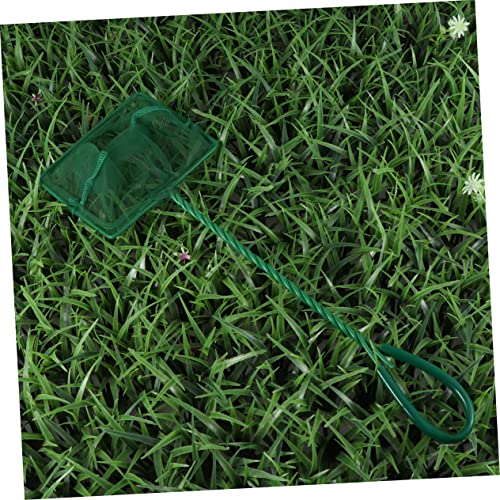 Abaodam 4pcs Soft Fish Net for Aquariums Green Fishing Nets for Safe Catching of Fish and Shrimp Essential Aquarium Accessories