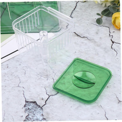 Balacoo Self Guided Acrylic Fish Breeding Tank Isolation Box for Aquarium Transparent Incubator with Isolated Compartments to Protect Juvenile Pregnant Fish and Shrimp Enhances Survival