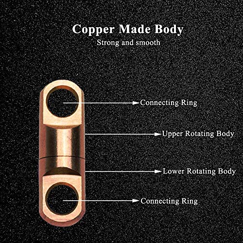 AMYSPORTS High Strength Fishing Bearing Swivels Stainless Fishing Swivel Connectors Copper Barrel Swivels for Saltwater Fishing Freshwater Fishing - size: Size9 (1200lb) 10 pcs
