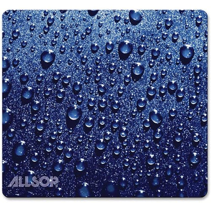 Allsop Mouse Pad, Raindrop - Blue (30182), 8.5 x 8 - style: Raindrop, Blue
