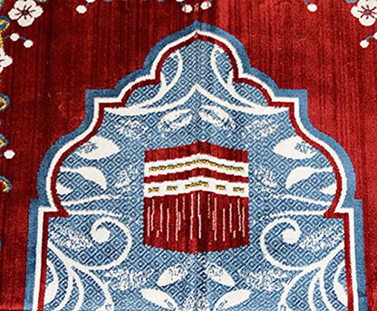 Islamic Prayer Rugs Made in Turkey with Fine Velvet