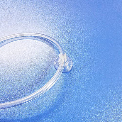 Aquarium Proof CO2 Tubing(Transparent) Improving Kit (30 Ft CO2 Tubing/w Metal Fitting & Suction Cups)