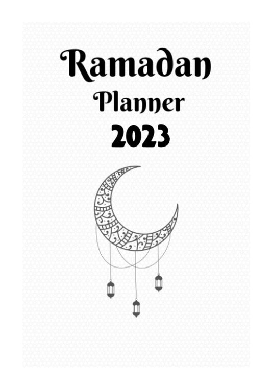 Ramadan Journal and Planner 2023 , For 30-Day Ramadan Guide: Prayer,Fasting, Quran, Duaa, Goal-Setting, and More, Islamic Notebook Journal for Muslims, for Women,men and kids
