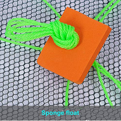 Persei Foldable Fishing Net Hand Casting Cage Crab Net for Fish Shrimp Minnow Crayfish Crab - color: Big 39.4inch/100cm