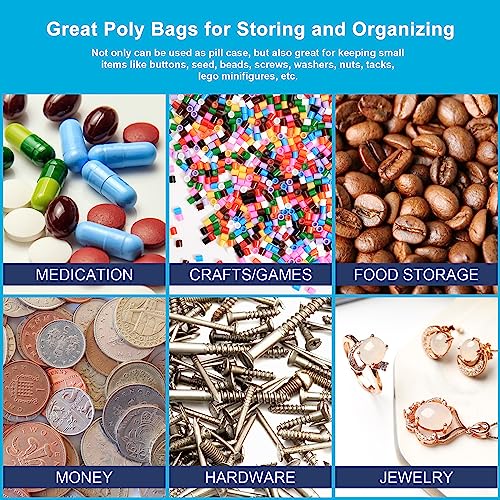 3''x 5'', (Pack of 200) 2 mil Thick Clear Plastic Reclosable Zip Poly Bags with Resealable Lock Seal Zipper for Photo, Jewelry, Bakery, Treats, Travel, Storage, Packaging & Shipping - size: 3" x 5"