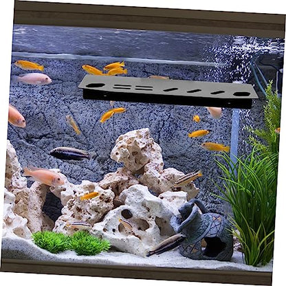 GALPADA Aquarium Tool Organizer Rack Maintenance Holder for Fish Tank Cleaning Tools Wall-Mounted Design Multi Easy Access and Storage