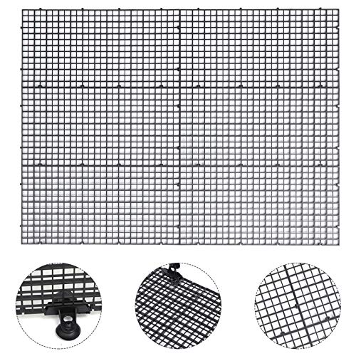 BESPORTBLE Fish Tank Divider Set Aquarium Supplies 16pcs Fish Tank Separator Food-Grade Plastic Random Color