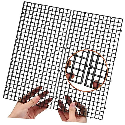 BESPORTBLE 1set Fish Tank Separator Set Aquarium Divider Cups Black Isolation Tray for Fish and Aggressive Separation