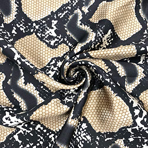 YOUR SMILE Silk Like Scarf Women's Fashion Pattern Large Square Satin Headscarf Headdress - color: 105