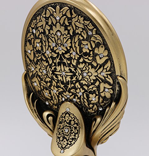 Islamic Home Table Decor Showpiece Bookend Oval Allah Muhammad Ayatul Kursi Showpiece Eid Ramadan Gift (Allah)